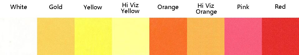 High Visibility Color Chart