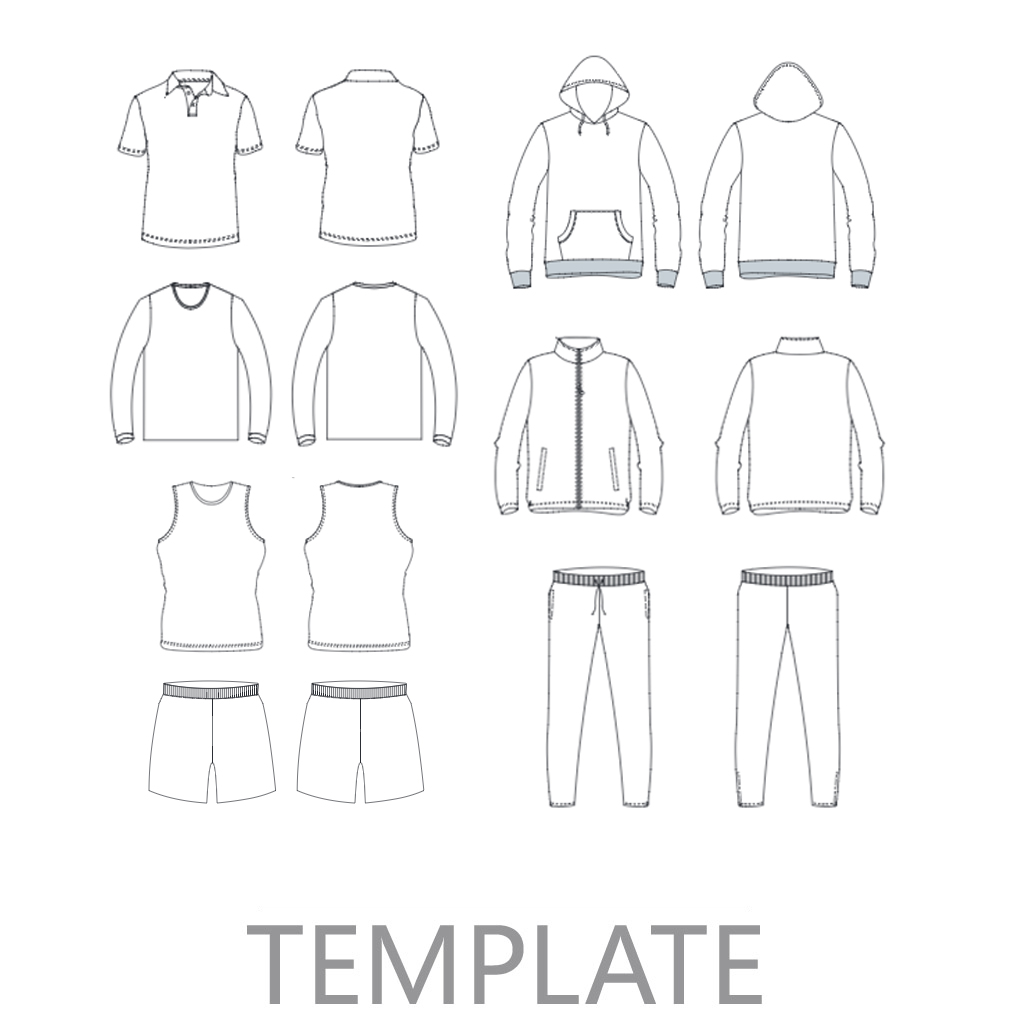 Pattern template download polo t shirt singlet hoodie Pattern template download polo t shirt singlet hoodie