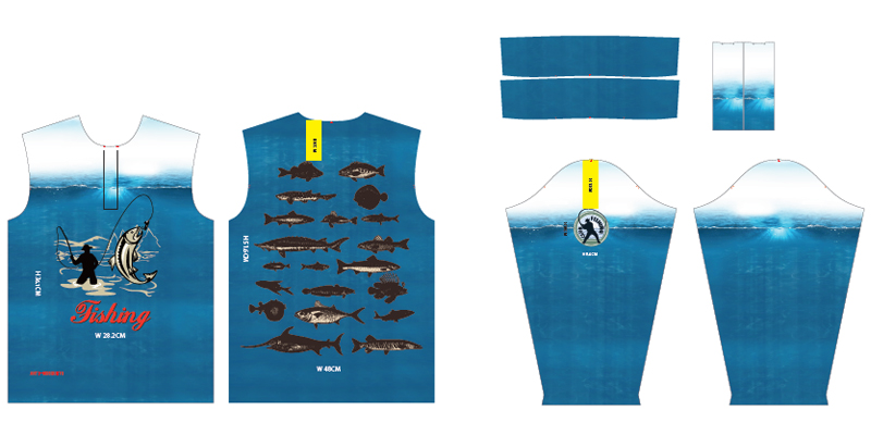 FISHING POLO JERSEY-UPF 50+ L01NBG4