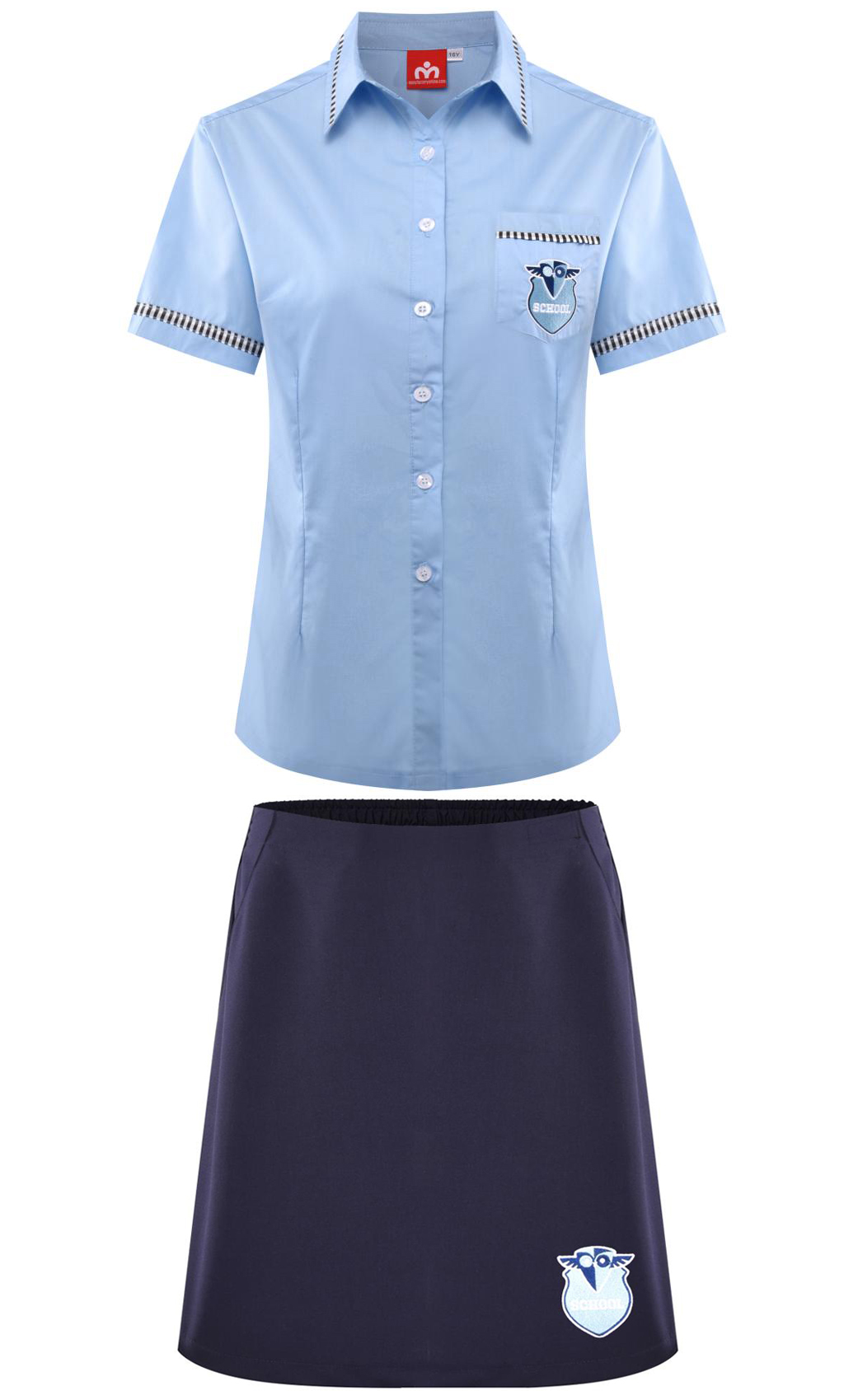 How to cut school uniform blouses 2016