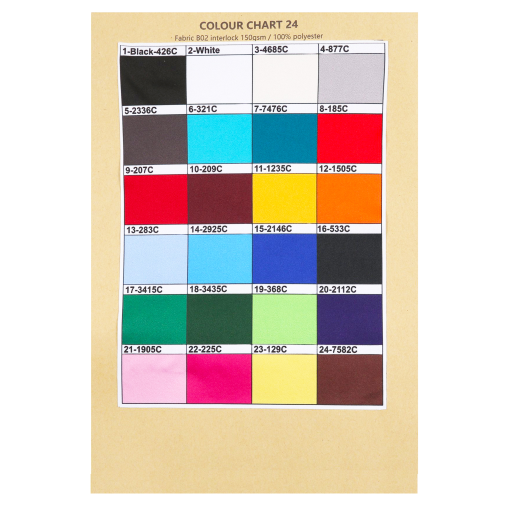 COLOUR CHART