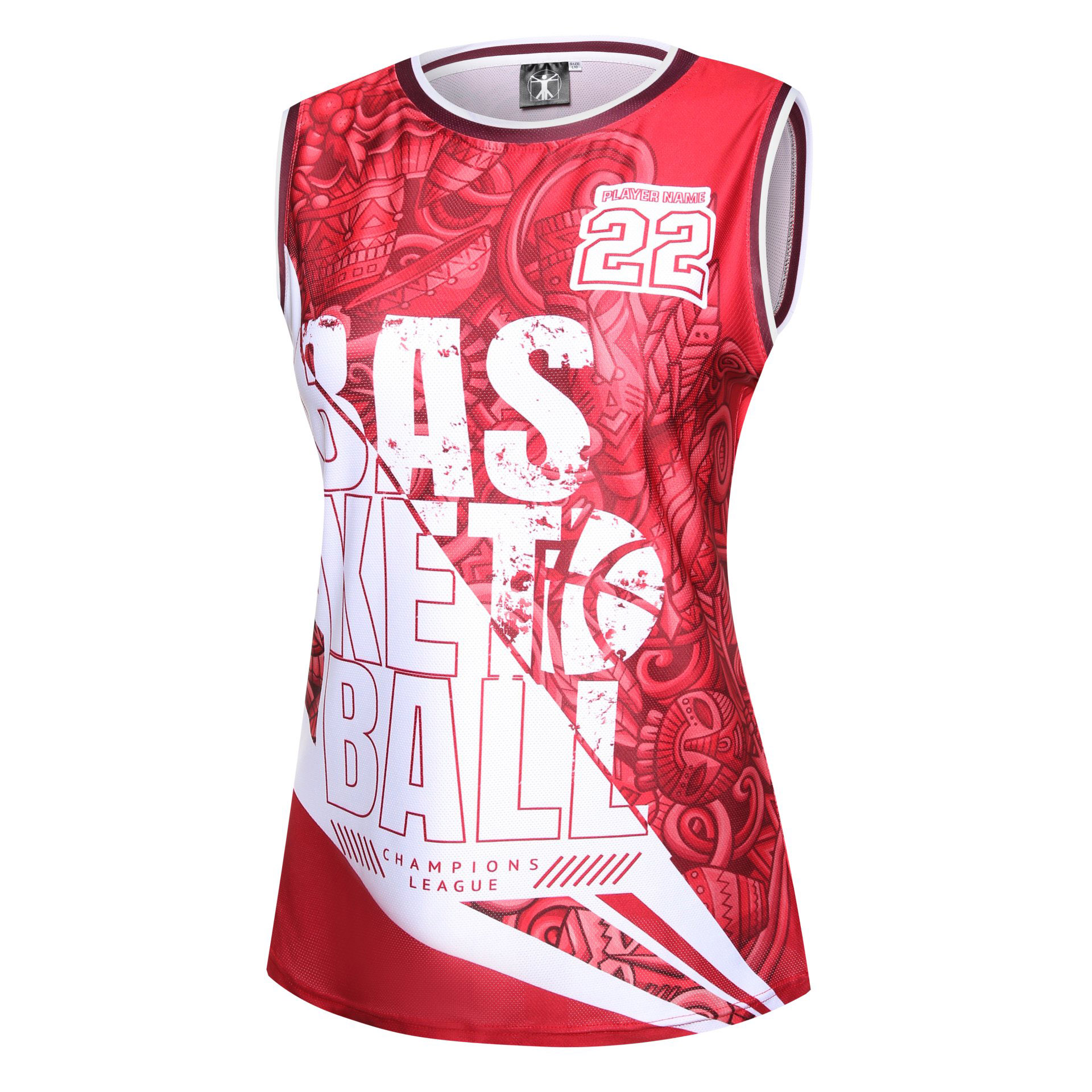 BASKETBALL UNIFORM WOMEN SINGLET-B11RBW3