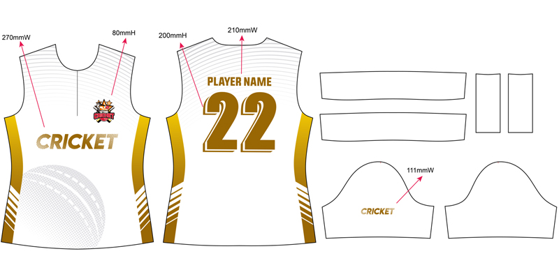 CRICKET UNIFORM-L0107BW1