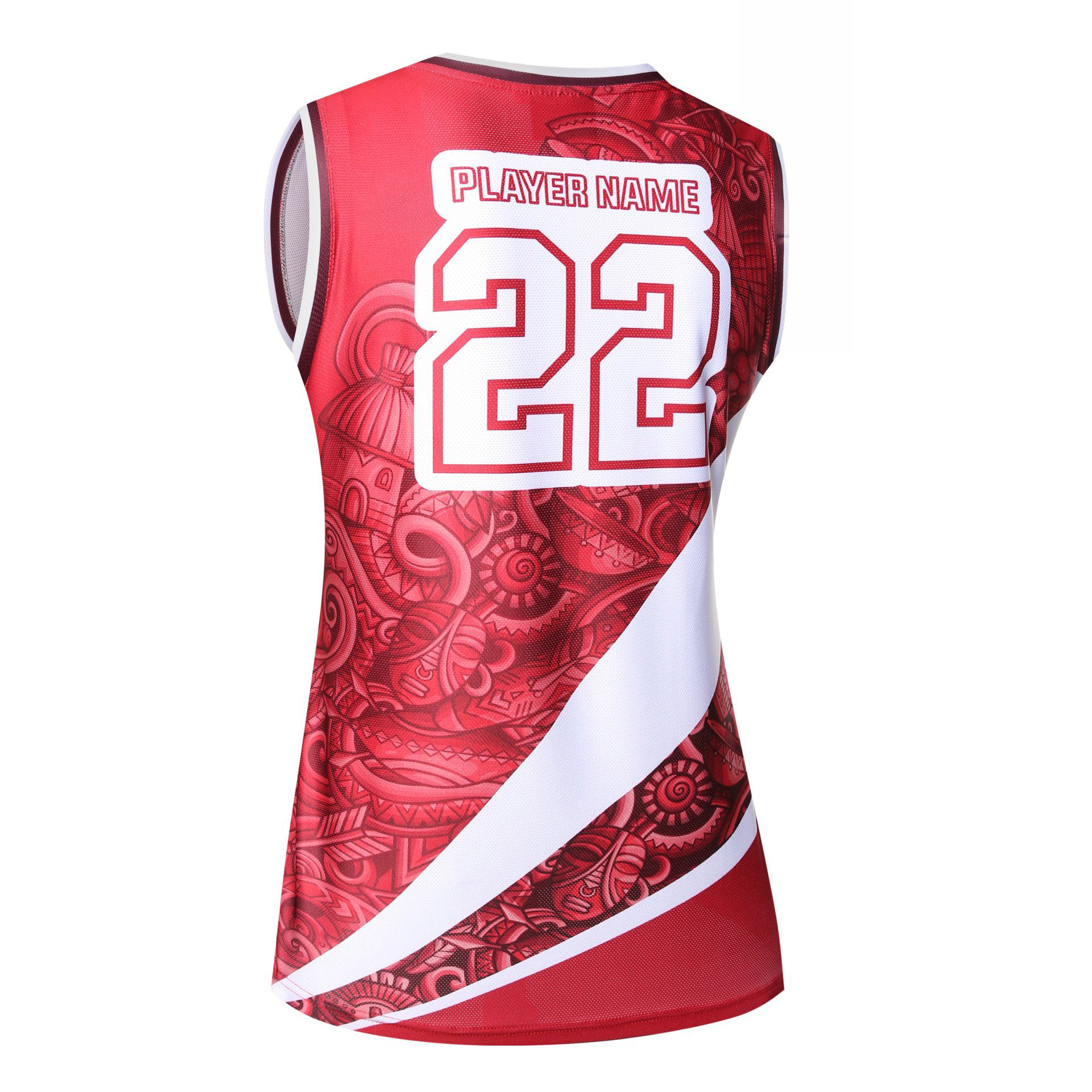 BASKETBALL UNIFORM WOMEN SINGLET-B11RBW3