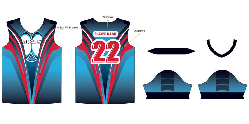 RUGBY TEAM WEAR 2022-R1112SC2