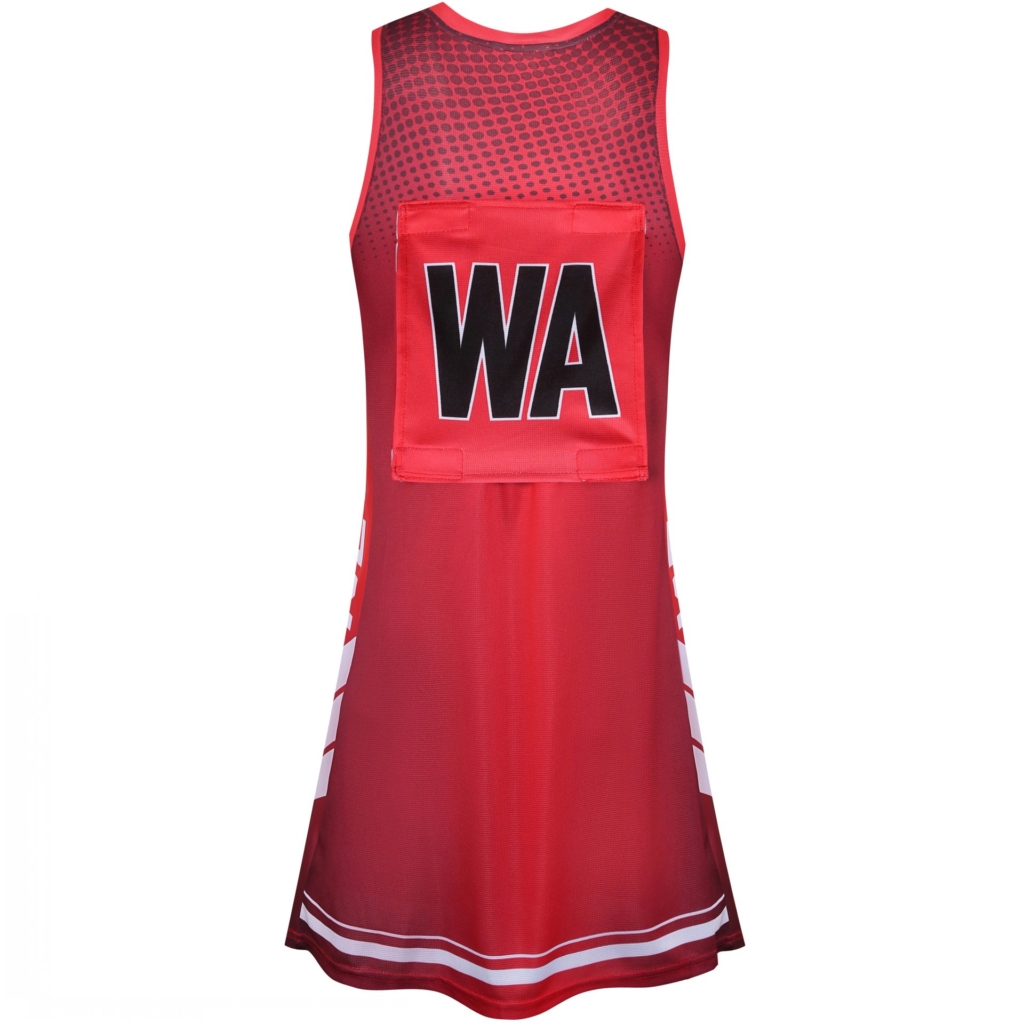 NETBALL A LINE DRESS LENGTHEN 2022-N11RBW3