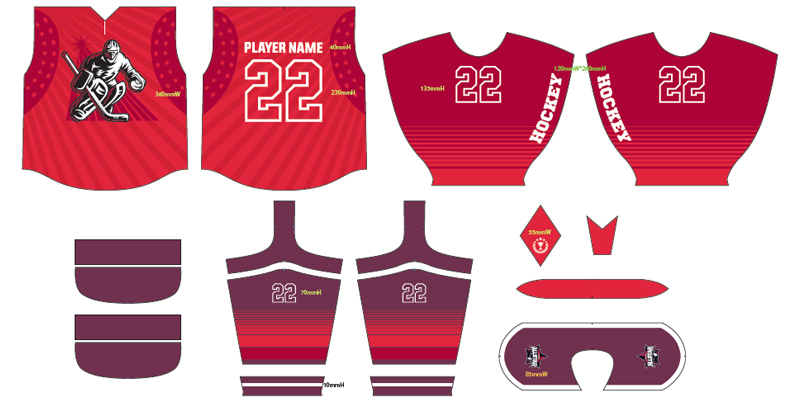 HOCKEY TEAM WEAR 2022-H1115RBW4