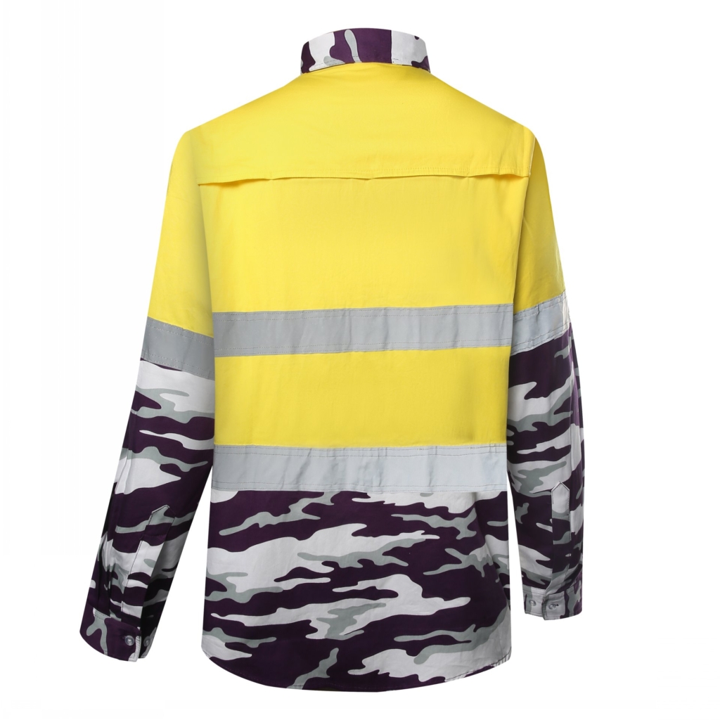 HI VIS REFLECTIVE WORKWEAR SHIRTS-L092H17