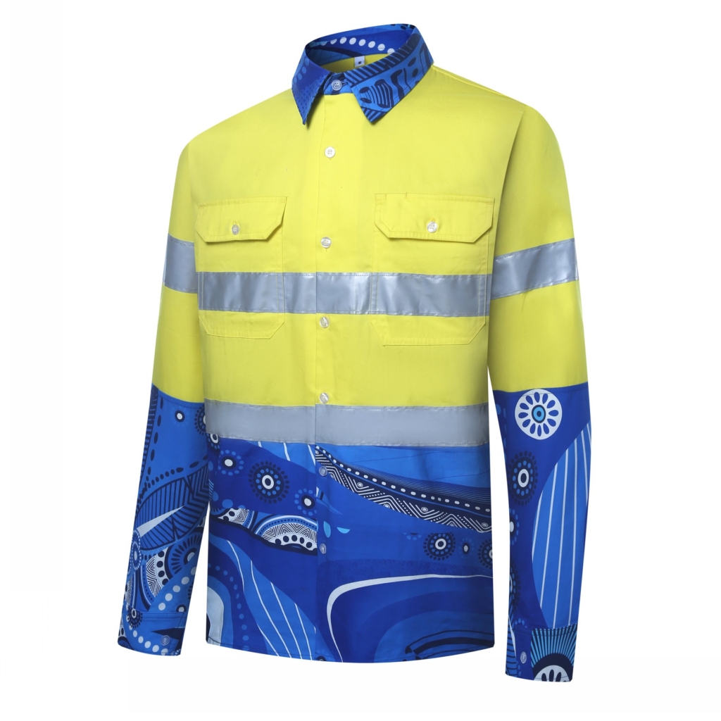 HI VIS AI DESIGN WORKSHIRTS - S2307